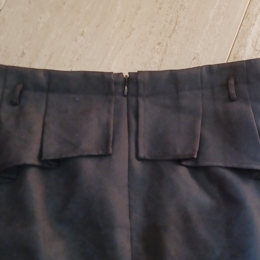 The Limited Ruffled Top Black Pencil Skirt - Picture 4 of 4